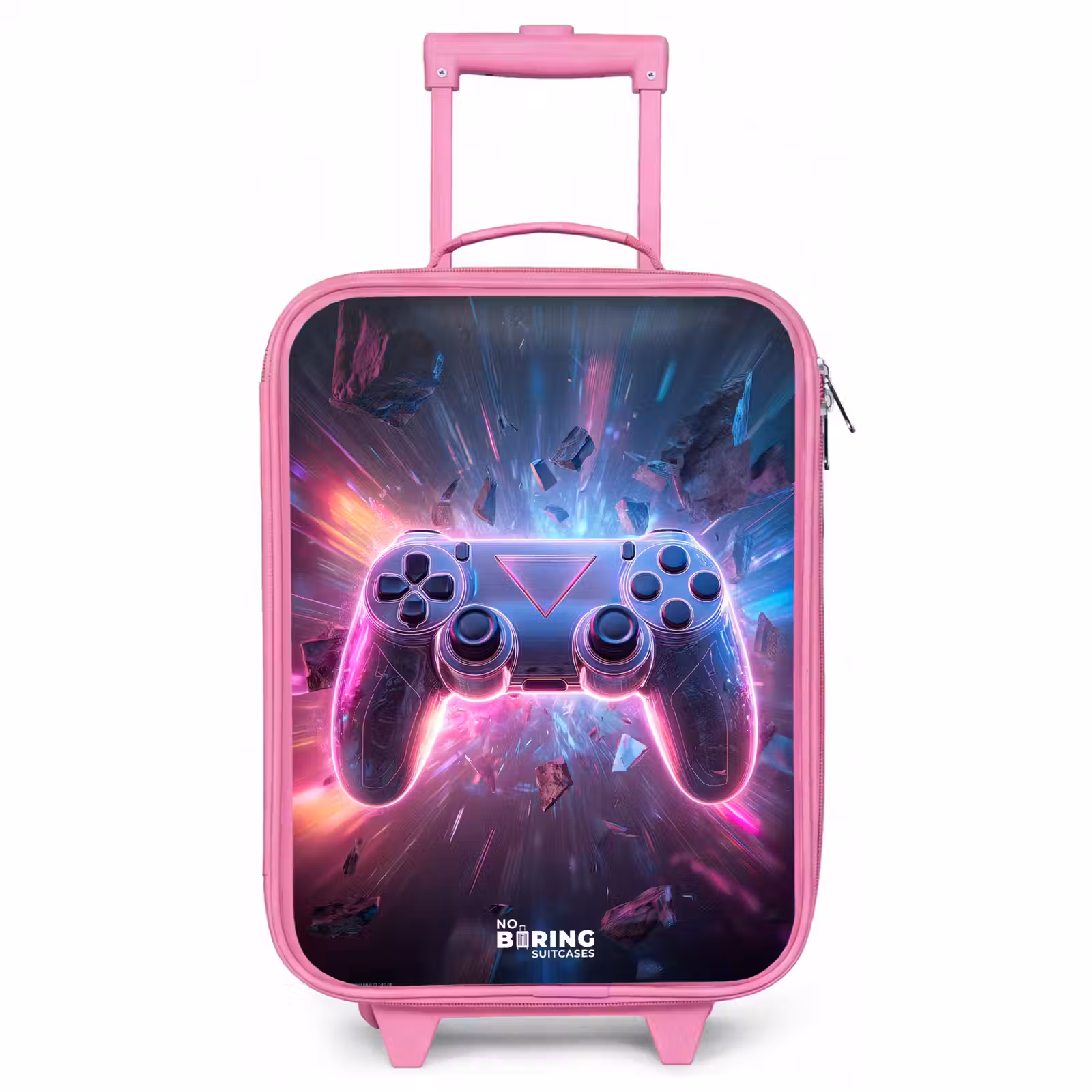 Valise enfant - Rose - Jeu - Contrôleur - Neon — 1