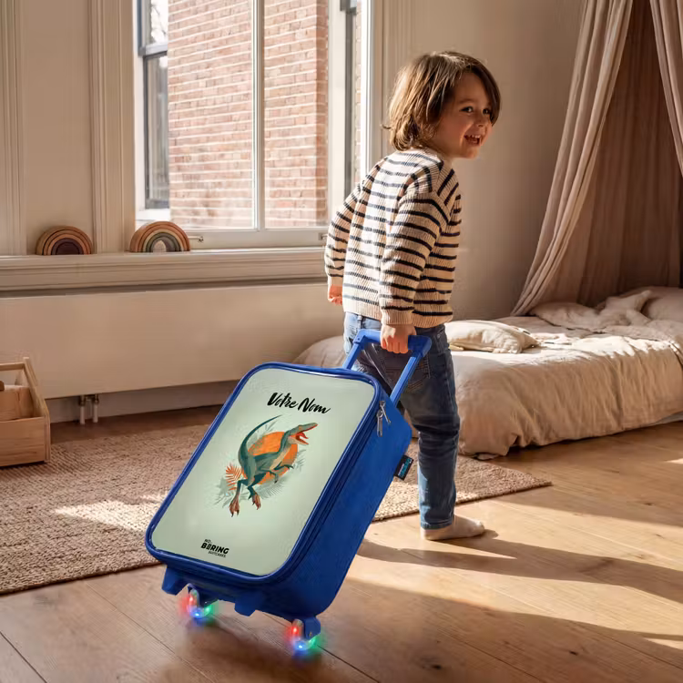Valise enfant - Bleu - Animal - Dino - Nature — 2