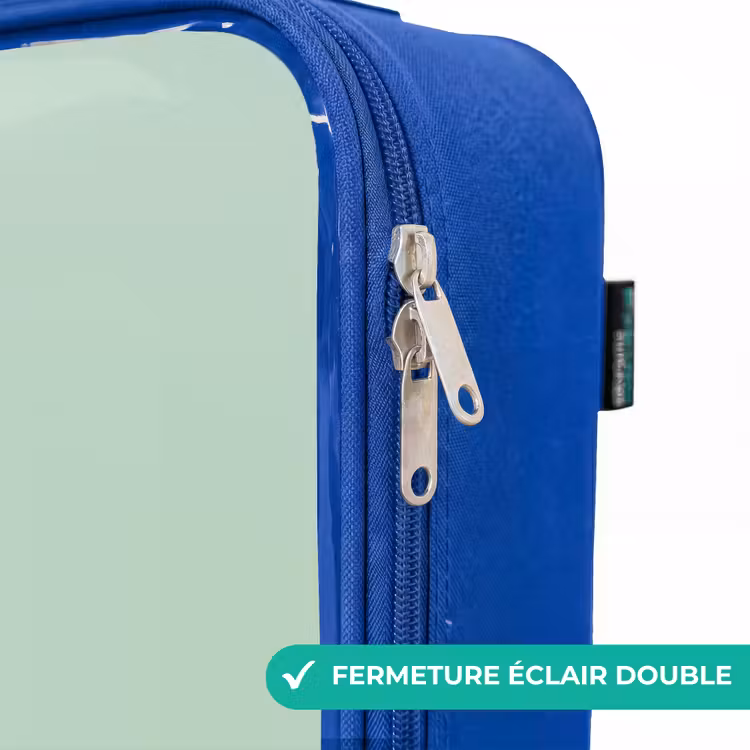 Valise enfant - Bleu - Dino - Animal - Vert - Orange — 7