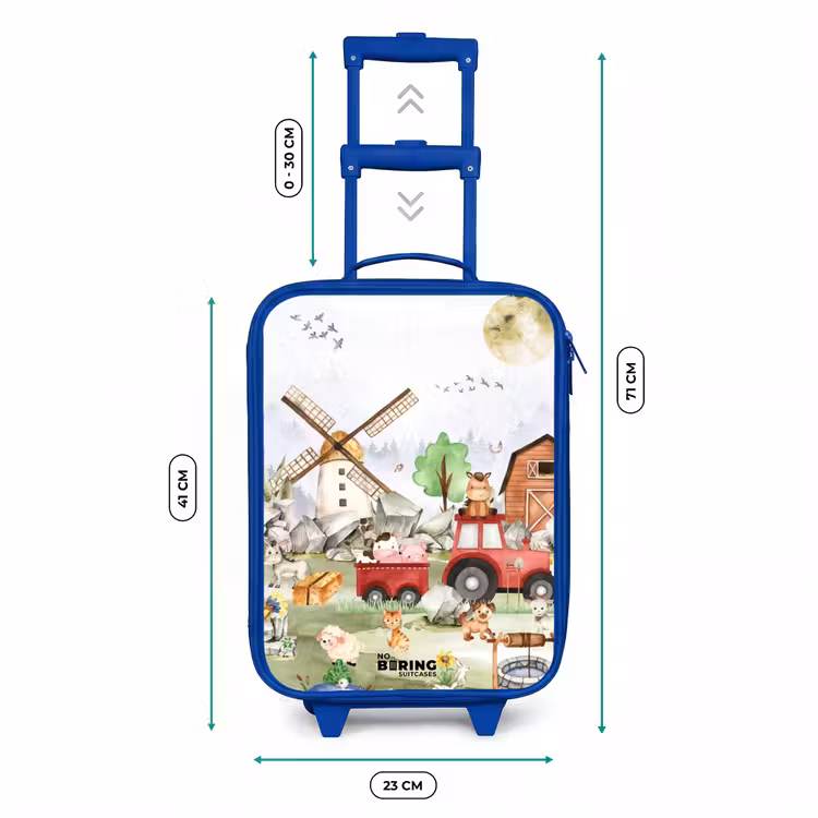 Valise enfant - Bleu - Expérience à la ferme — 6