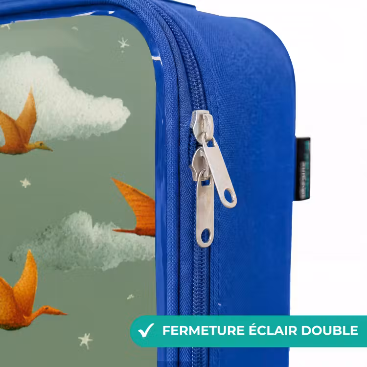 Valise enfant - Bleu - Motif - Dino - Ptérosaures — 7