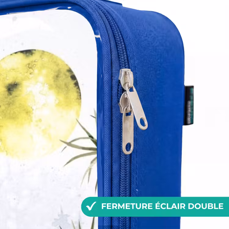 Valise enfant - Bleu - Safari à la licorne — 7