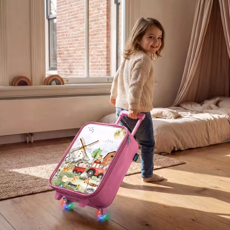 Valise enfant - Rose - Expérience à la ferme — 2