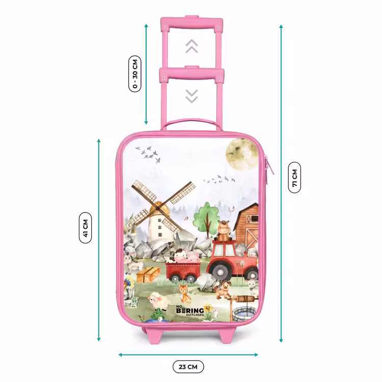 Valise enfant - Rose - Expérience à la ferme — 6