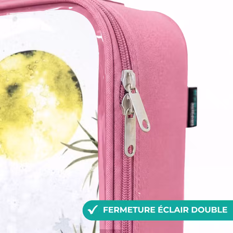 Valise enfant - Rose - Safari à la licorne — 7