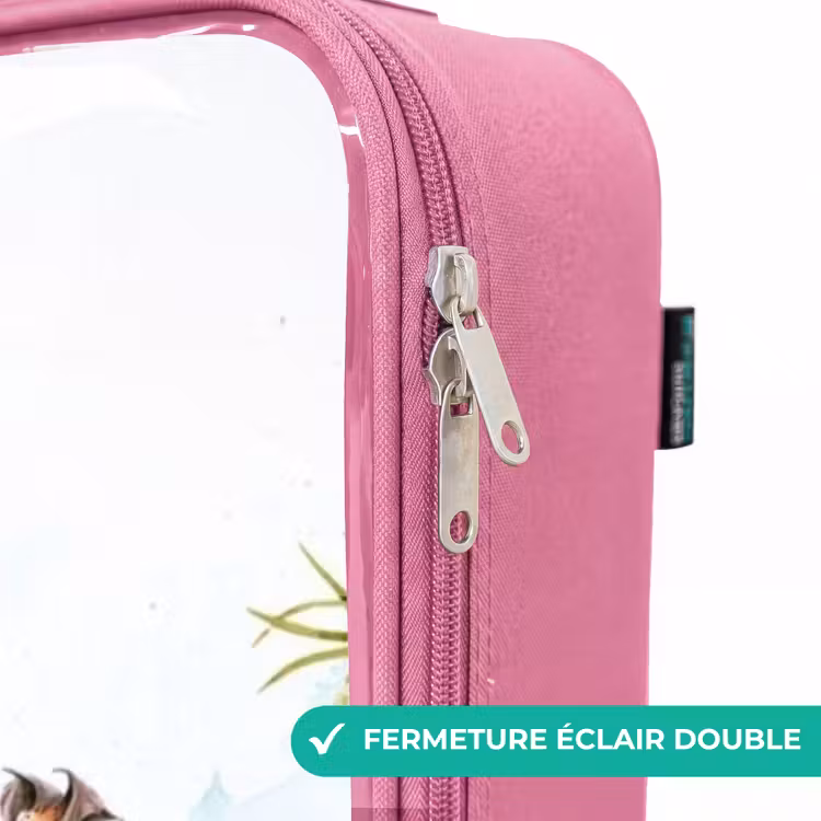Valise enfant - Rose - Safari dinosaures — 7