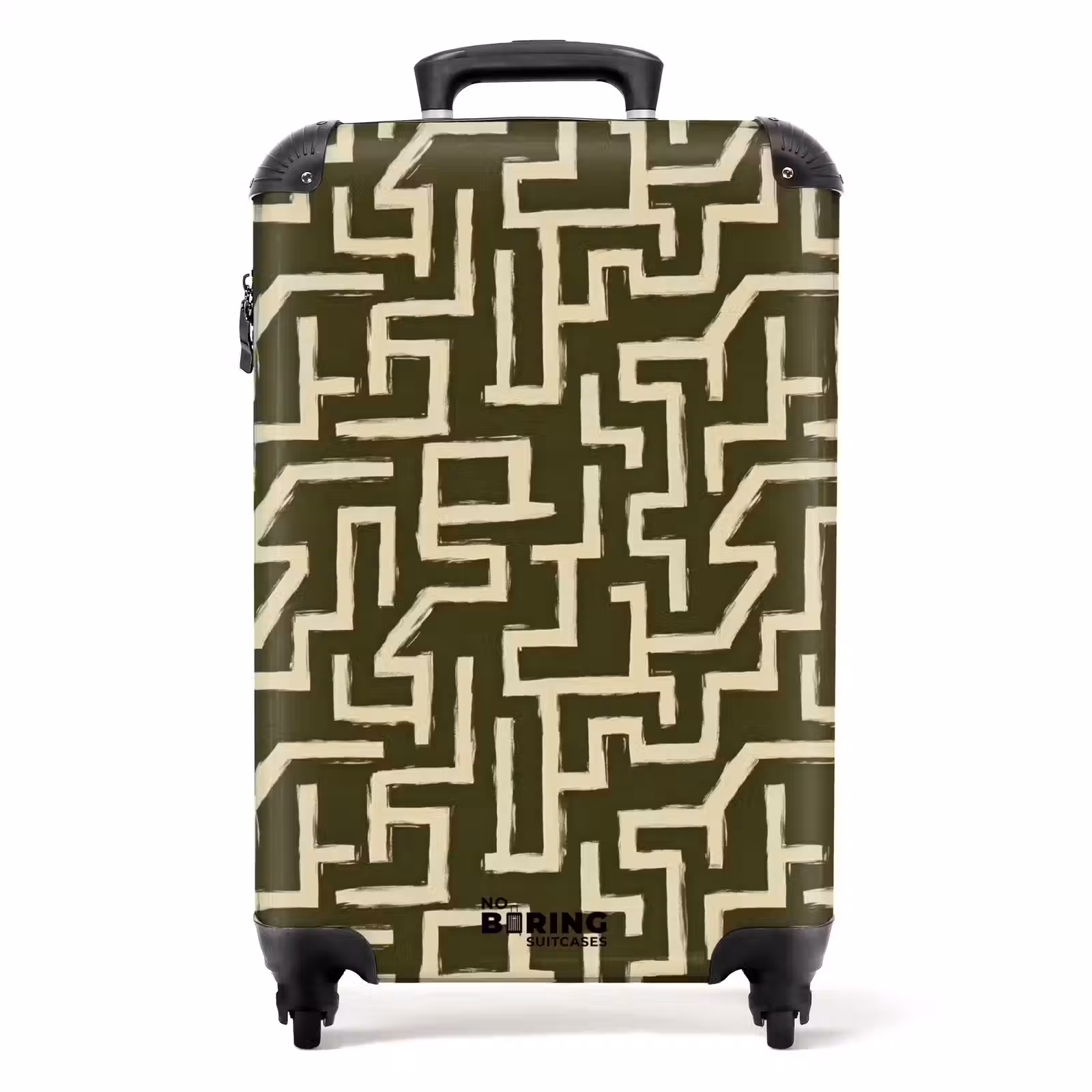 Valise - Abstrait - Lignes - Vert — 1