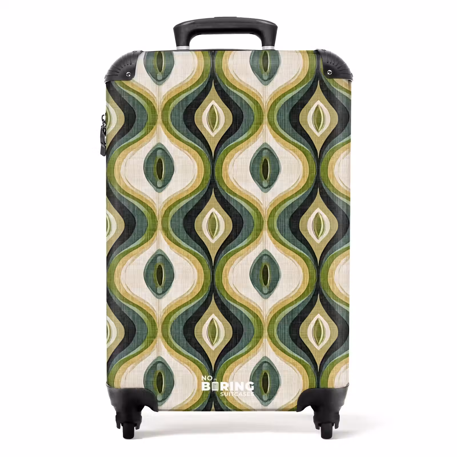 Valise - Abstrait - Rythmique - Vert — 1