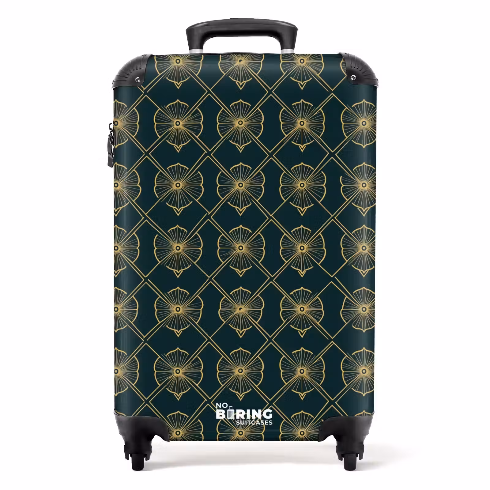 Valise - Géométrique - Elégant - Vert — 1