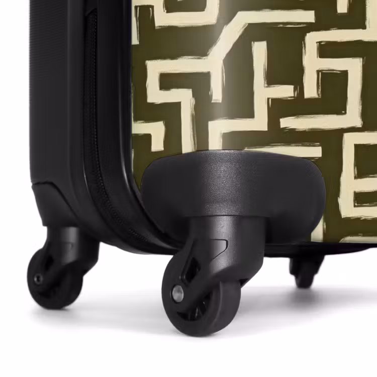Valise - Abstrait - Lignes - Vert — 7