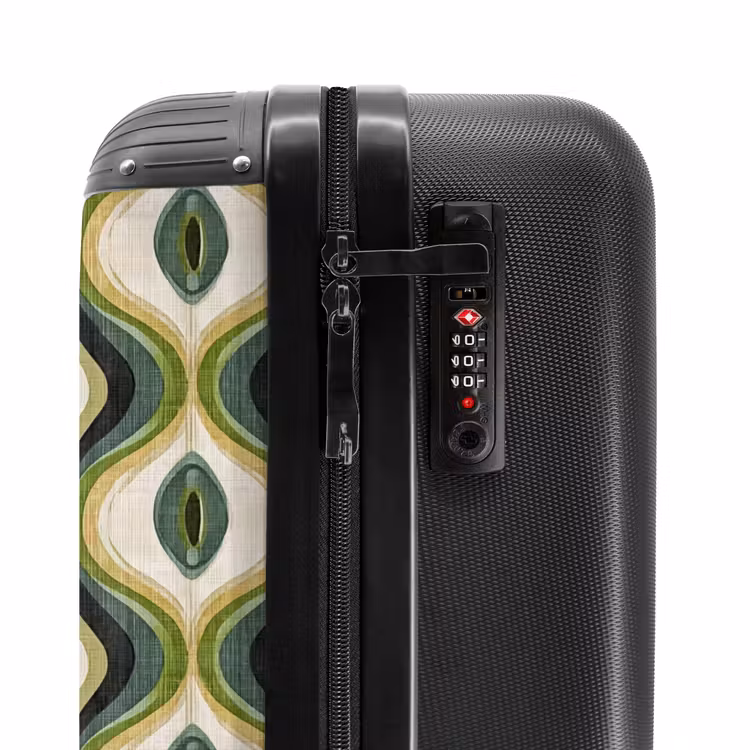 Valise - Abstrait - Rythmique - Vert — 6