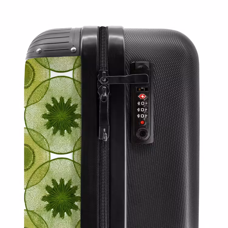 Valise - Cercles - Motif - Vert — 6