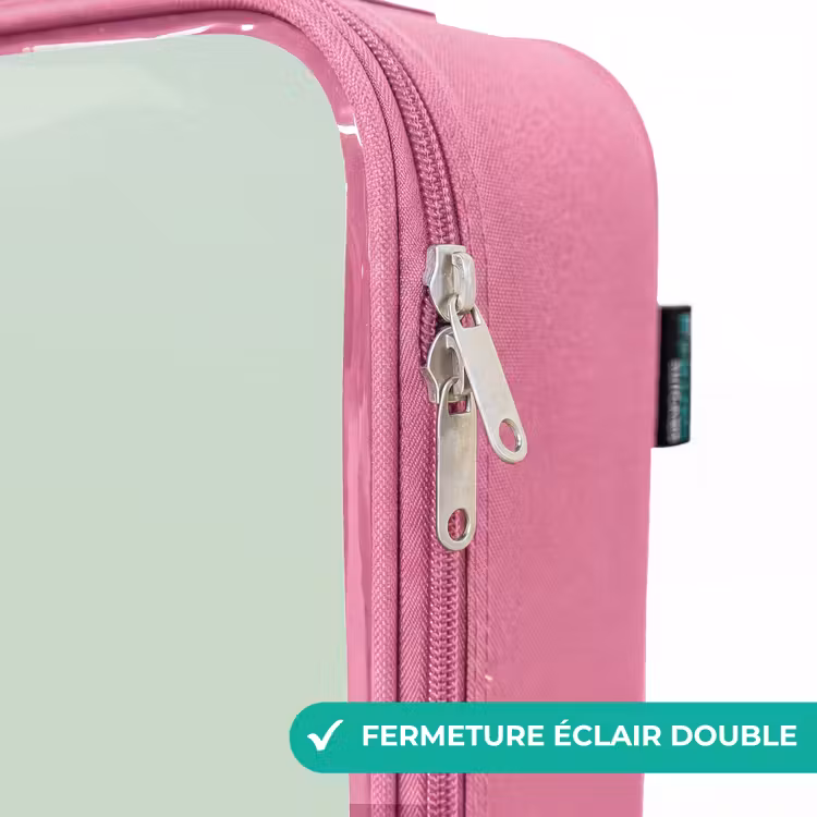 Valise enfant - Rose - Dino - Bleu - Animal — 7
