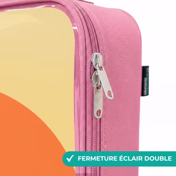 Valise enfant - Rose - Dino - Triceratops - Animal — 7
