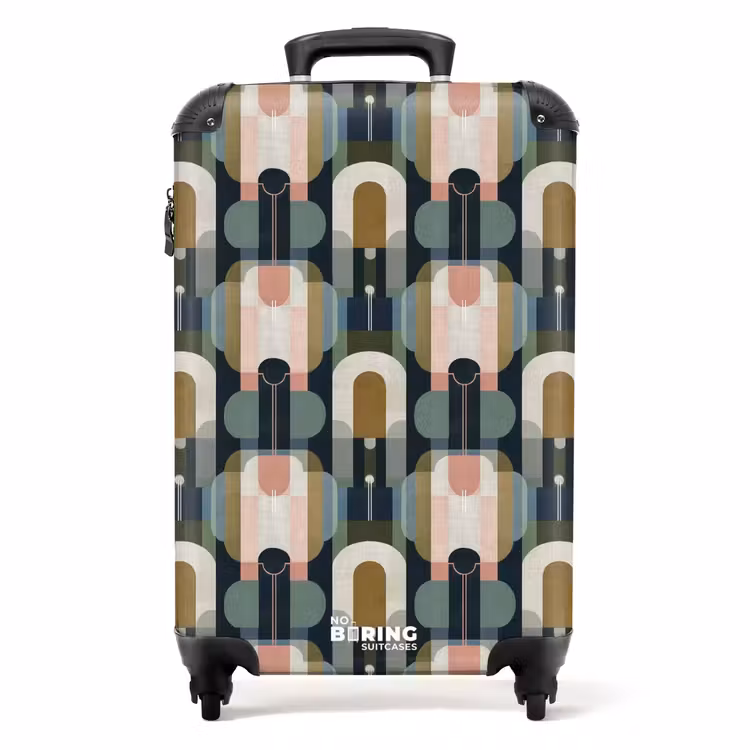 Valise - Géographique - Moderne - Coloré — 1