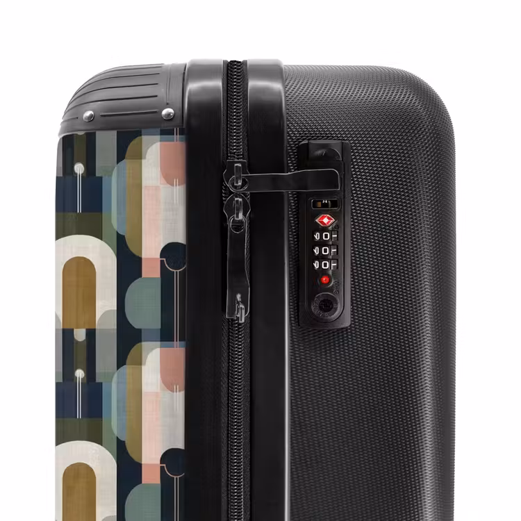 Valise - Géographique - Moderne - Coloré — 6