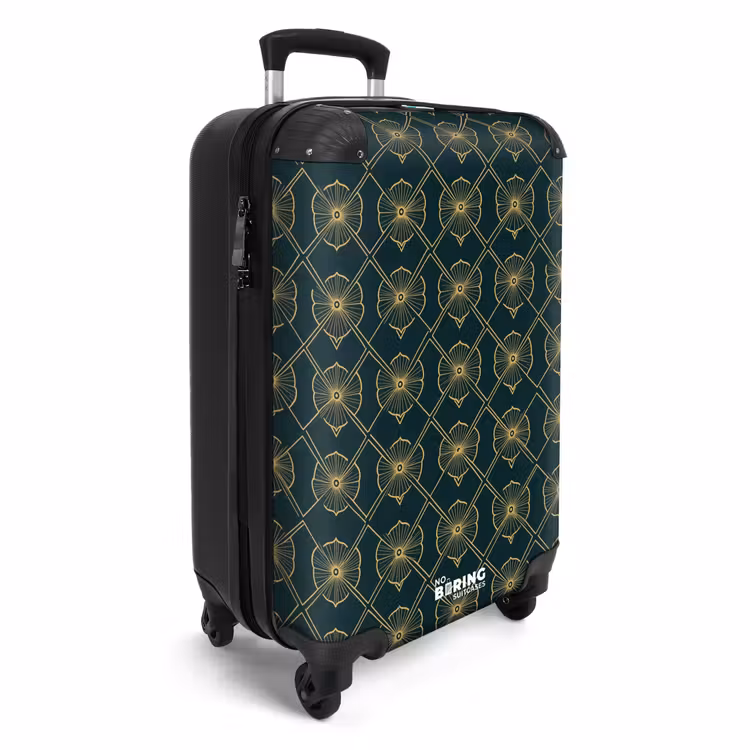 Valise - Géométrique - Elégant - Vert — 2