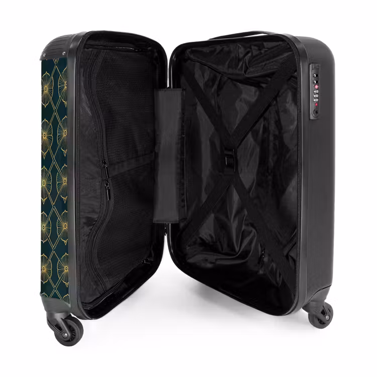 Valise - Géométrique - Elégant - Vert — 5