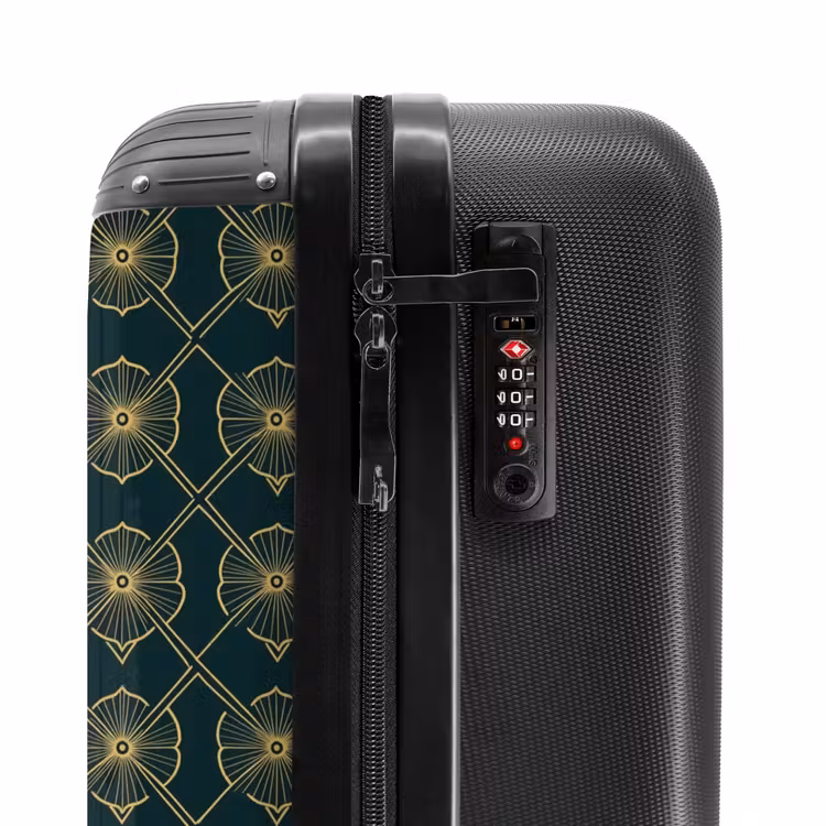 Valise - Géométrique - Elégant - Vert — 6