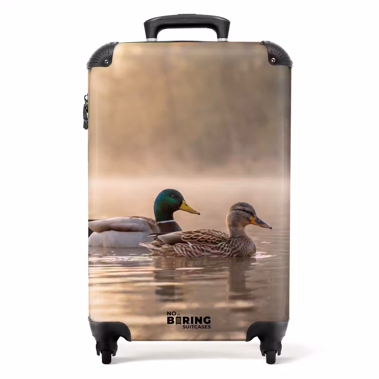 Valise - Canards - Eau - Brume - Nature — 1