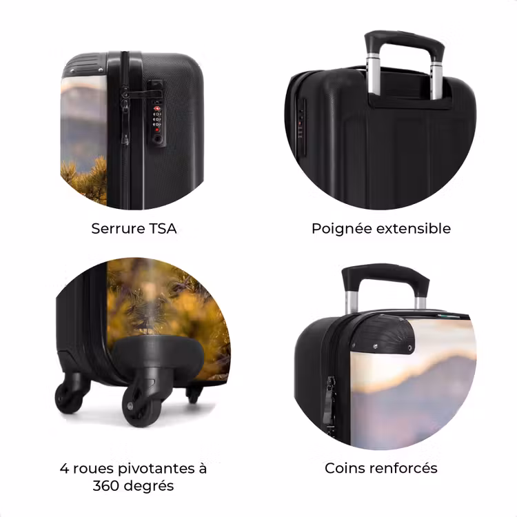 Valise - Aigle de mer - Arbre - Montagnes - Vert — 8