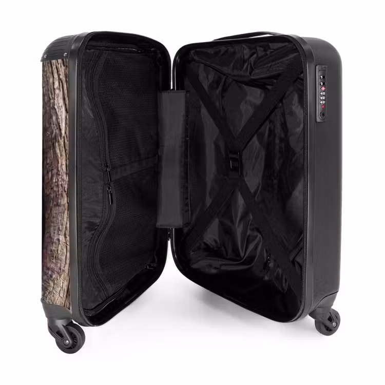 Valise - Chouette effraie - Arbre - Nature - Marron — 5