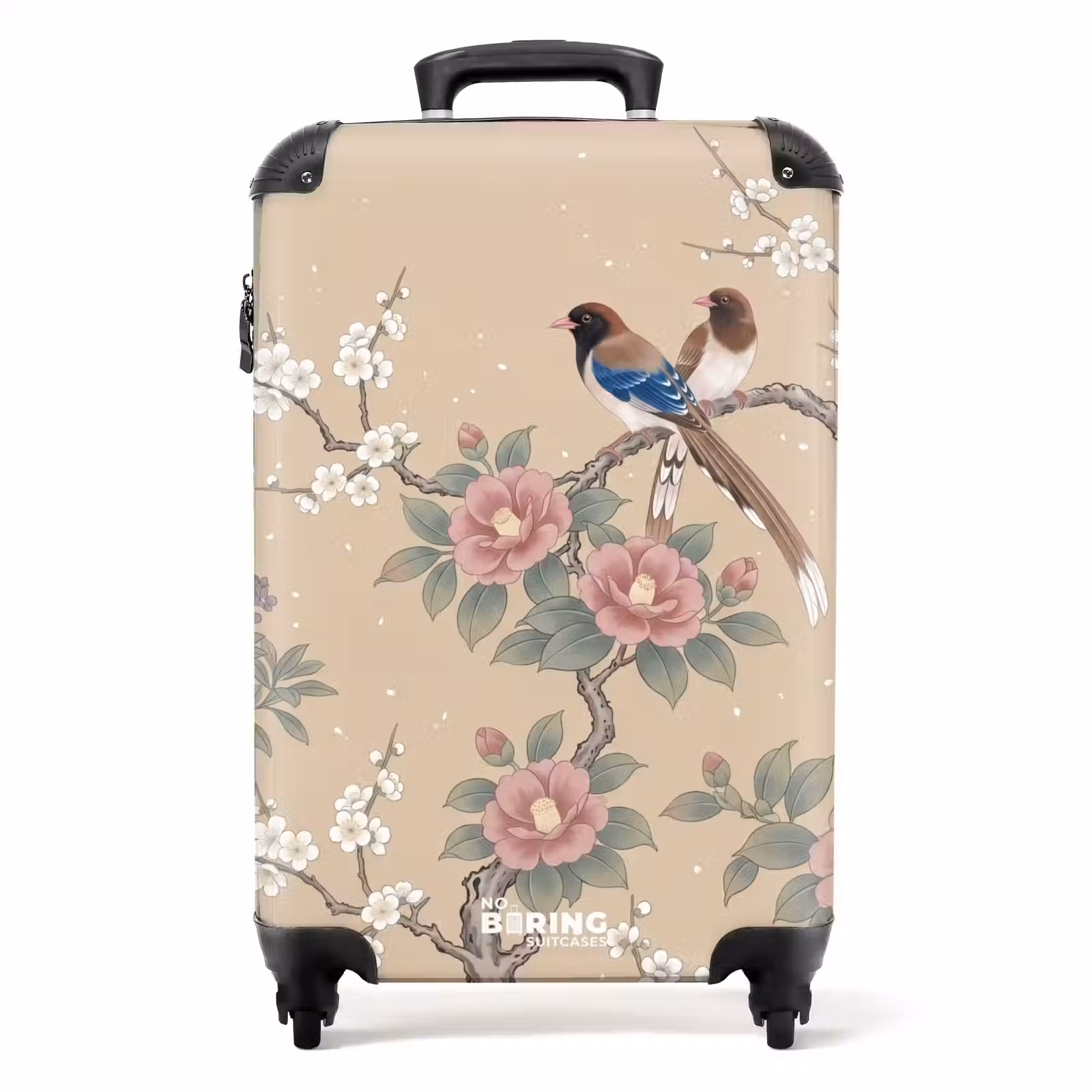 Valise - Fleurs - Oiseaux - Fleurs — 1