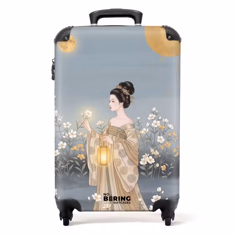 Valise - Asiatique - Femme - Kimono — 1