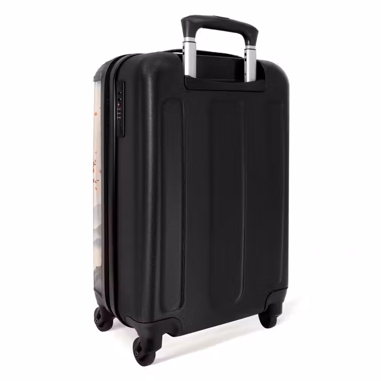 Valise - Asiatique - Fleur - Rouge — 4