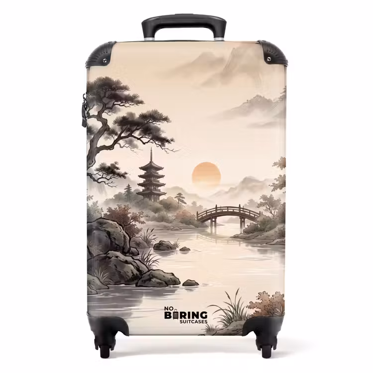Valise - Asie - Paysage - Coloré — 1