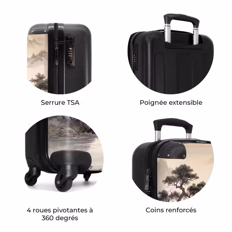Valise - Asie - Paysage - Coloré — 8
