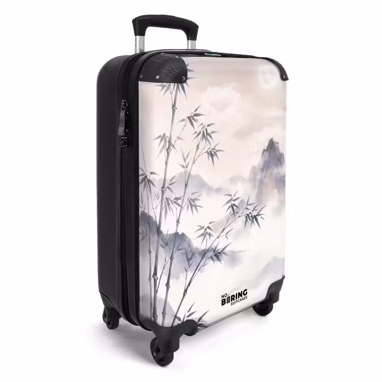 Valise - Bambou - Asie - Gris — 2