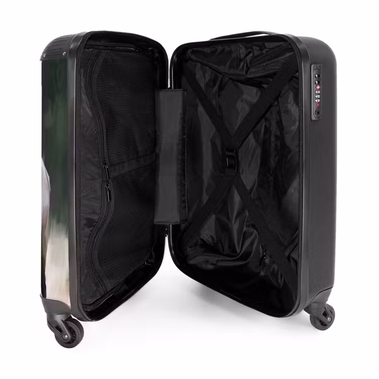 Valise - Cerf élaphe - Bois - Peinture - Rustique — 5