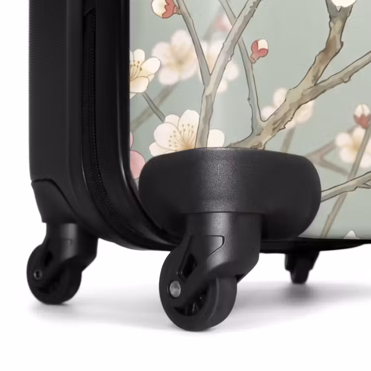 Valise - Cerises - Fleurs - Vert — 7