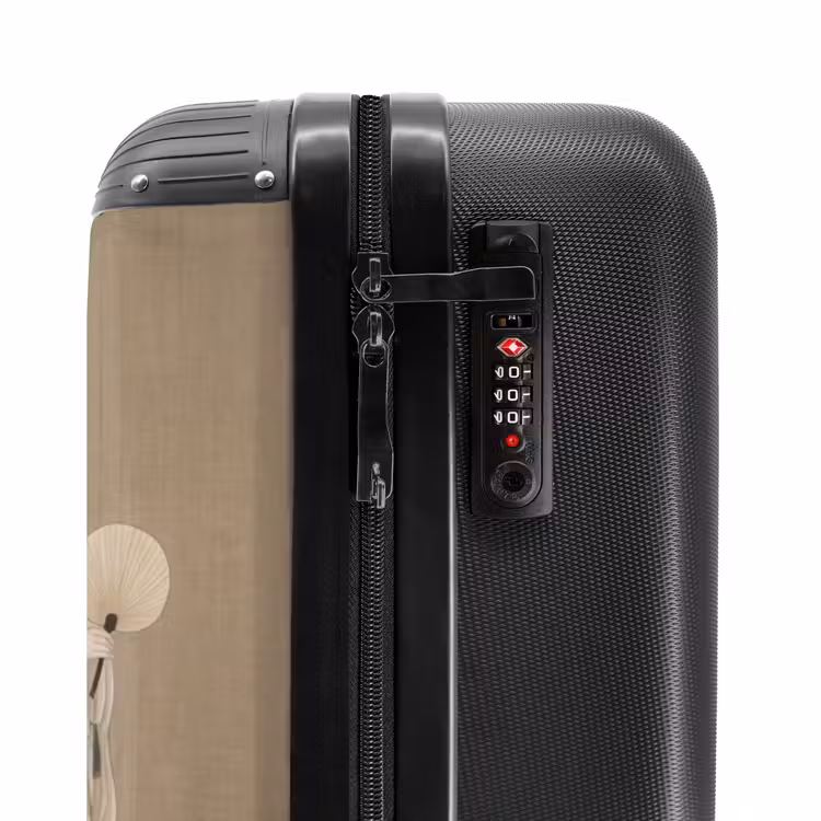 Valise - Femme - Asie - Art - Beige — 6