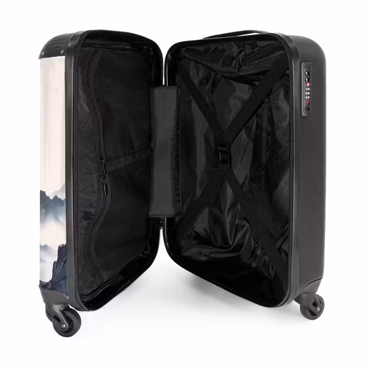 Valise - Fleur de cerisier - Oriental - Rouge — 5