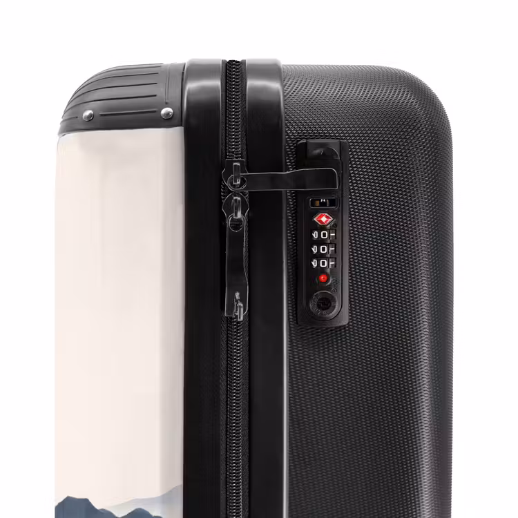 Valise - Fleur de cerisier - Oriental - Rouge — 6