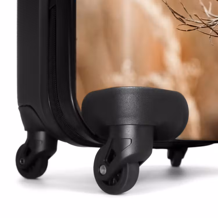 Valise - Fleur d'écran - Fleur séchée - Hiver - Beige - Minimaliste — 7