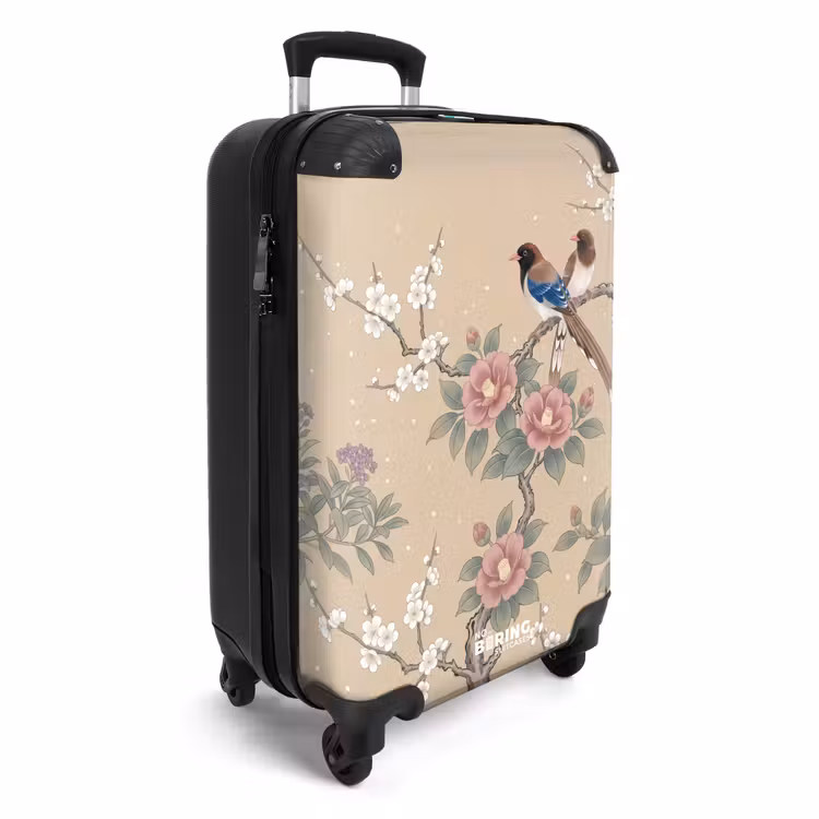 Valise - Fleurs - Oiseaux - Fleurs — 2