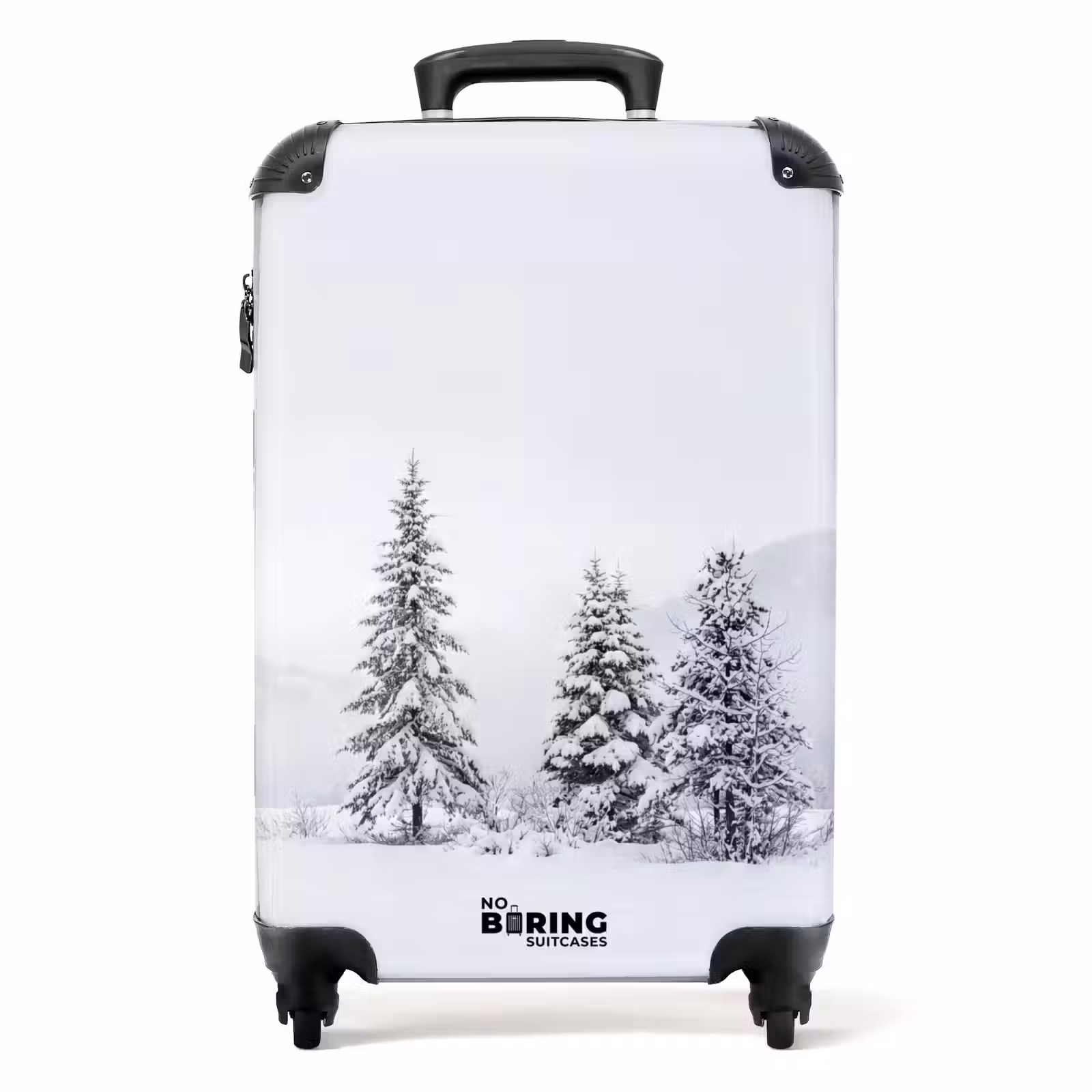 Valise - Épicéas - Neige - Hiver - Paysage - Silence — 1