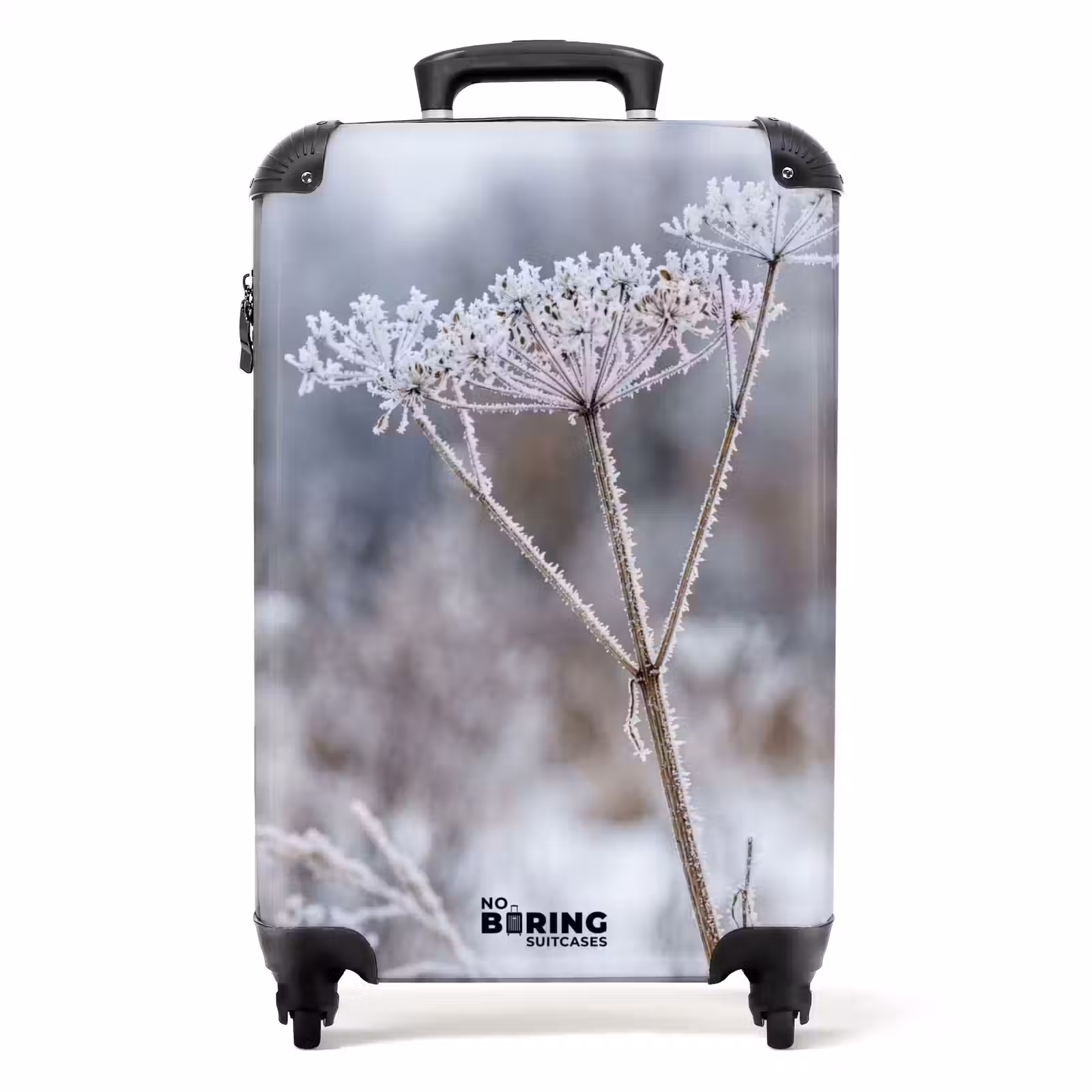 Valise - Fleur d'écran - Mûre - Cristaux - Hiver - Délicate — 1
