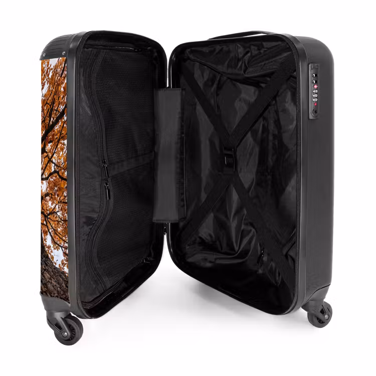 Valise - Arbre - Feuillage - Automne - Orange - Chaleureux — 5