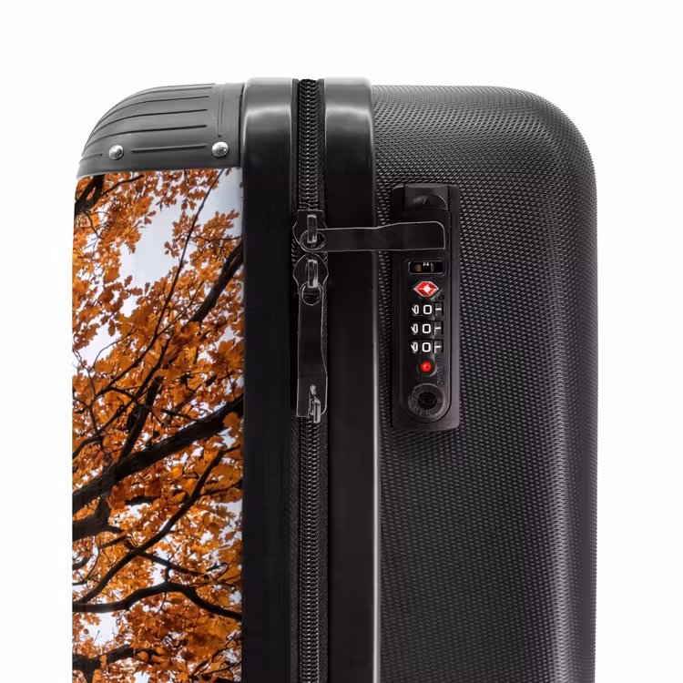 Valise - Arbre - Feuillage - Automne - Orange - Chaleureux — 6