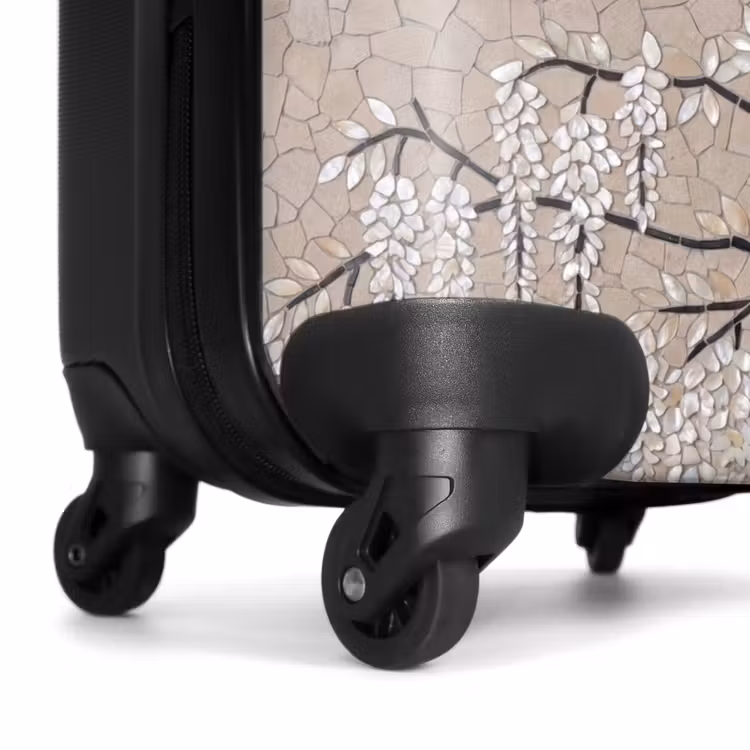 Valise - Arbre - Fleurs - Mosaïque - Art - Blanc — 7