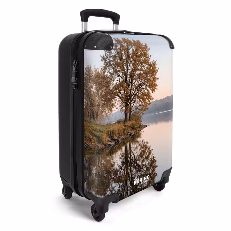 Valise - Arbres - Reflet - Eau - Lever du soleil - Sérénité — 2