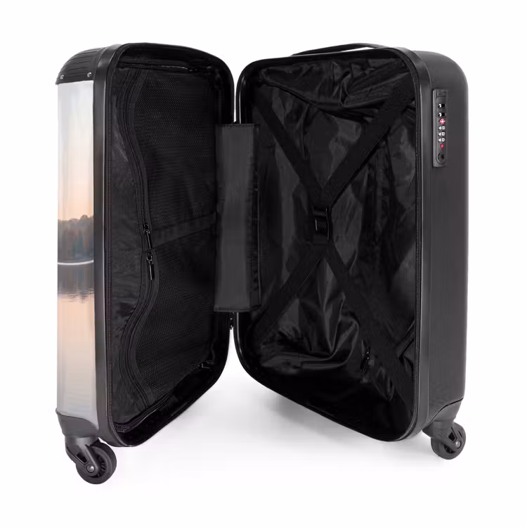 Valise - Arbres - Reflet - Eau - Lever du soleil - Sérénité — 5