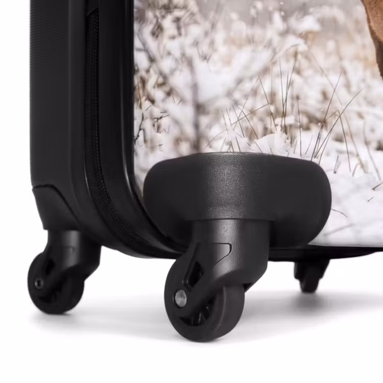 Valise - Cerf élaphe - Forêt - Neige - Hiver - Majestueux — 7