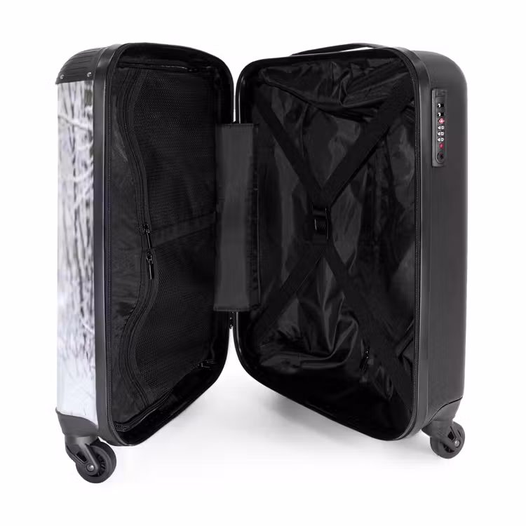Valise - Cerf - Hiver - Forêt - Nature - Blanc — 5