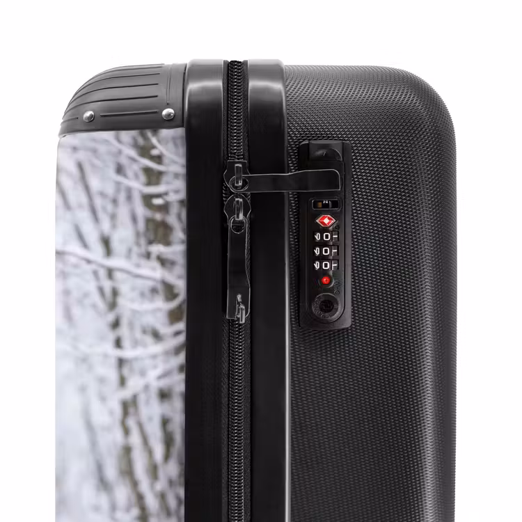 Valise - Cerf - Hiver - Forêt - Nature - Blanc — 6