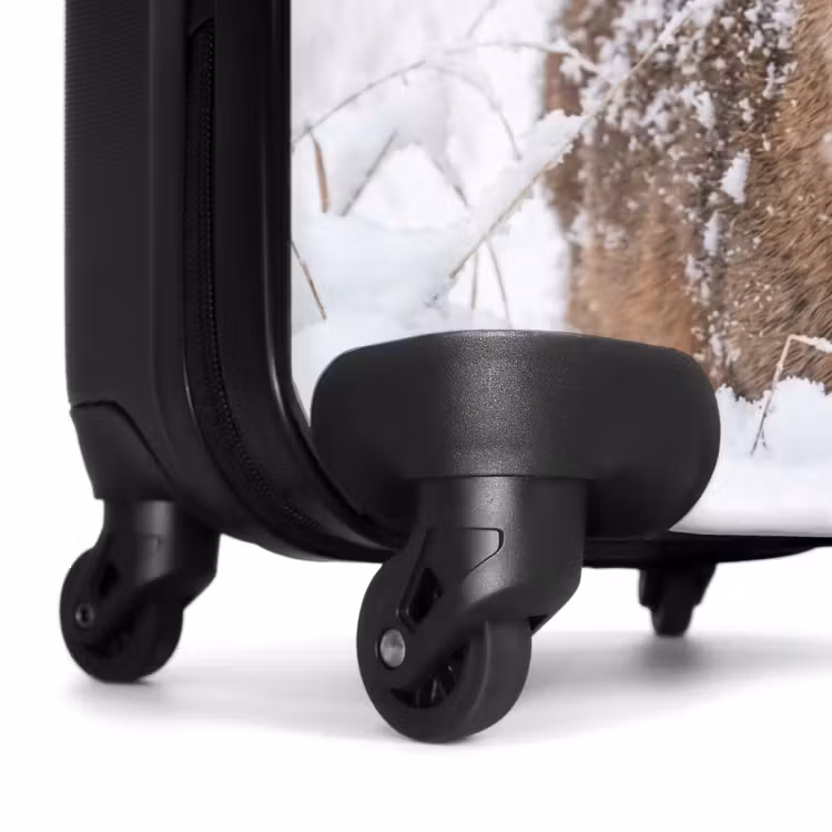 Valise - Cerf - Neige - Forêt - Animaux - Attirant — 7